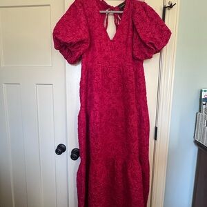 Sugarlips Vibrant Red Maxi Dress